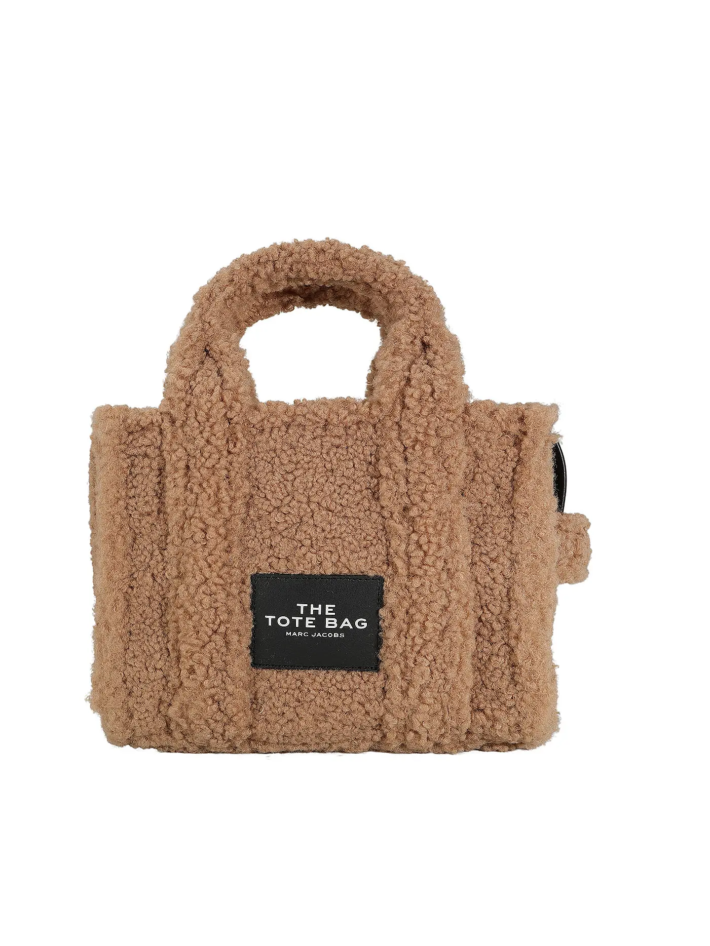 MARC JACOBS | Tasche - Tote Bag THE SMALL TOTE FAKE FUR | braun